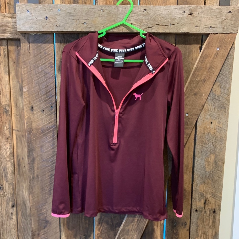 VS PINK quarter zip